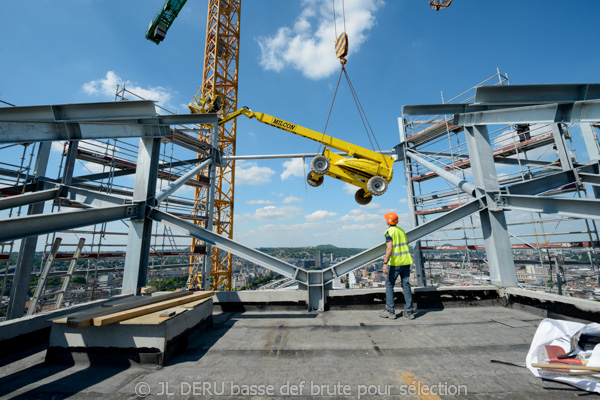 tour des finances à Liège